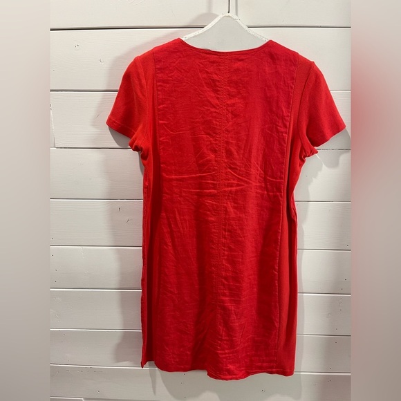 BLU NO.9 – Short Sleeve Red Dress – Size P/S - Picture 10 of 10